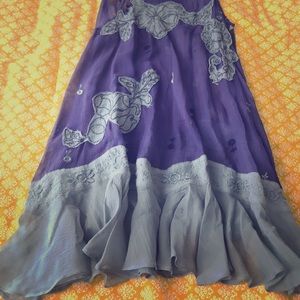 Free people size 4 purple top in EUC